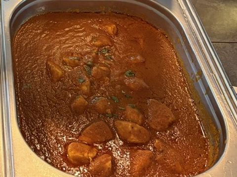 Curry de poulet au buffet du Royal Buffet