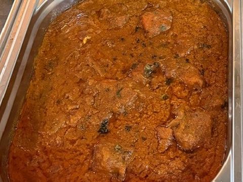 Curry de viande au buffet du Royal Buffet