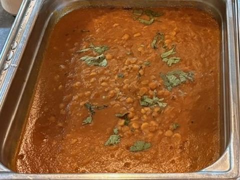 Dal de lentilles au buffet du Royal Buffet