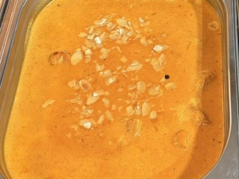 Poulet shahi korma au buffet du Royal Buffet