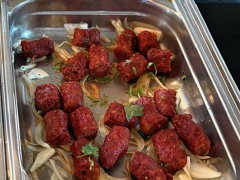 Seekh kebab au buffet du Royal Buffet
